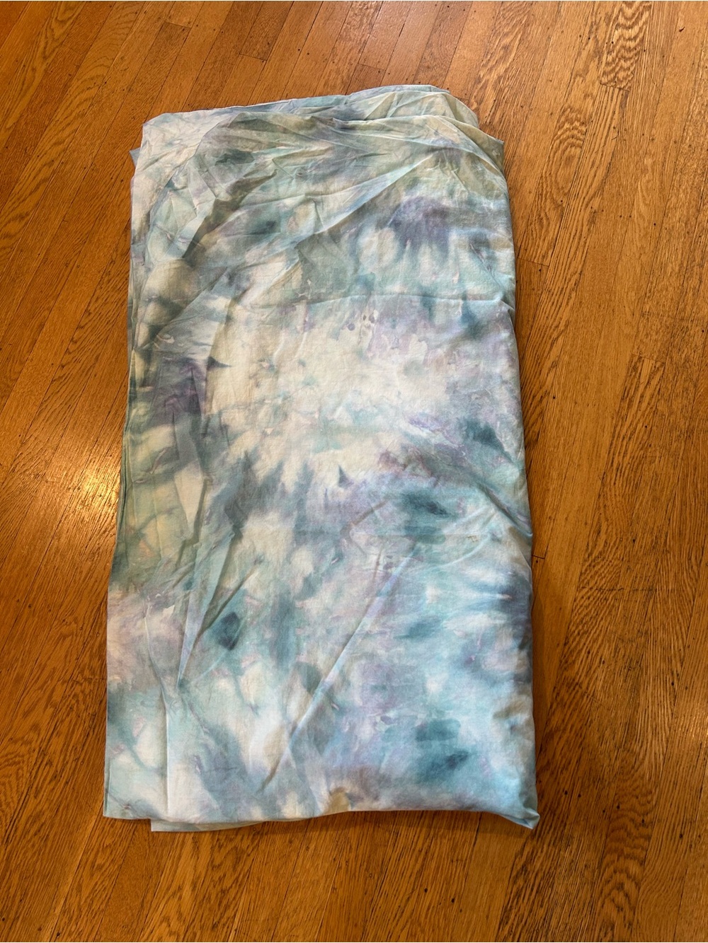Tie-Dye Blue & Gray Home Bedding Duvet Cover